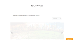 Desktop Screenshot of elionhouse.com